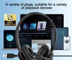 H12E Wired USB 7.1 ENC Headphones - Image 3