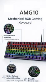 AOQELO AMG10 RGB Mechanical Keyboard Blue Switch - Image 2