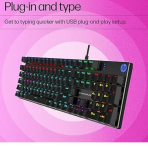 HP GK400F Full-Size Mechanical Keyboard - Image 2
