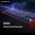 B.FRIEND MK2 RGB Mechanical Keyboard Blue Switch - Image 4