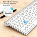J JOYACCESS Slim Full Size Wireless Keyboard - Image 2