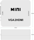 VGA to HDMI Converter Adapter with Audio - Image 3